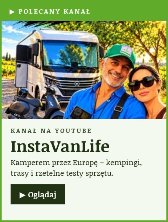 InstaVanLife – kanał o podróżach kamperem na YouTube